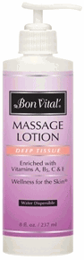 Deep Tissue Massage Lotions - 8 oz. 