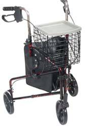 Deluxe 3-Wheel Rollator