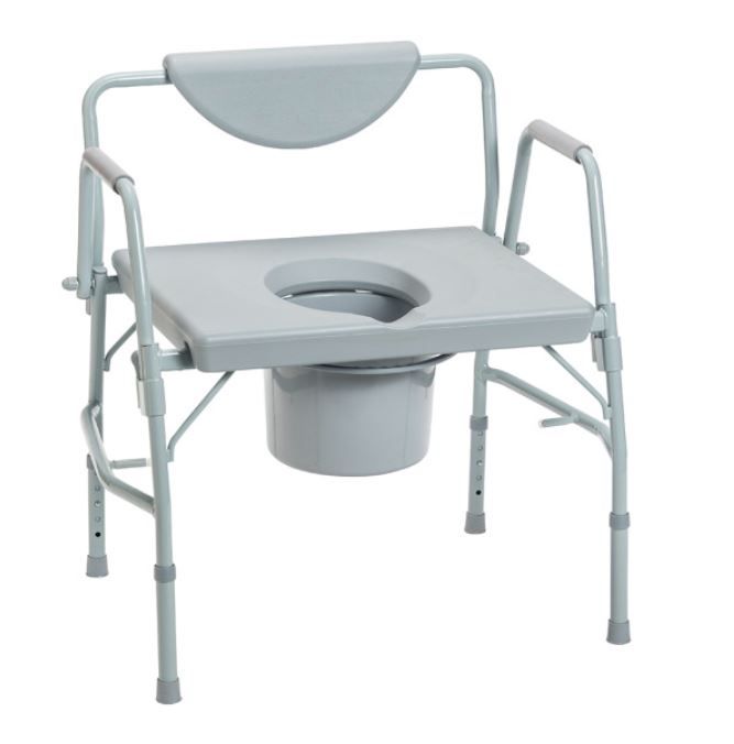 Deluxe Bariatric Commode, 1000 LB Capacity
