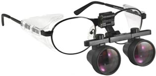 Dental Flip-up Galilean Loupes-Black