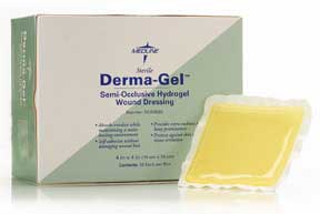 Derma-Gel Hydrogel Wound Dressing