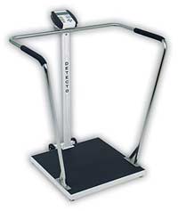 Digital Bariatric Platform Scale w/ Handrails