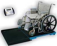 Digital Bariatric Wheelchair Scale w/ Standard Platform