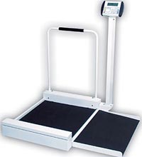 Digital Stationary Wheelchair Scale w/ Ramp