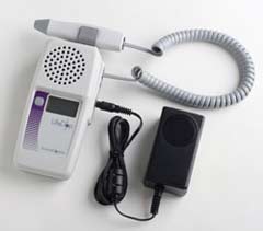 Display-Handheld Ultrasound Doppler Recharger