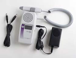 Display-Handheld Ultrasound Doppler Recharger and Audio