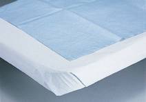 40in 48in Disposable 2-Ply White Drape Sheet