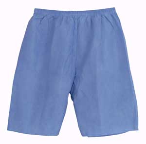 Disposable Exam Shorts Large