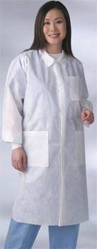 Unisex Disposable Lab Coats Blue