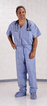 Disposable Scrub Top