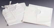 Disposable TissuePoly-Backed Bibs