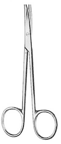 Dissecting Surgical Scissors Straight Metzenbaum 5 12 in.