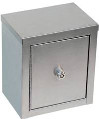 Double Door Narcotic Cabinet 3-Bolt Wafer Lock