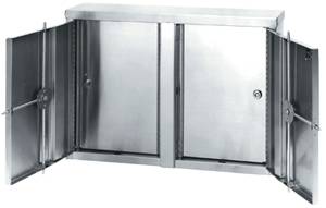 Double Door, Stainless Steel Twin Narcotic Cabinet