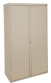 Double Door Storage Cabinet Adj Shelves