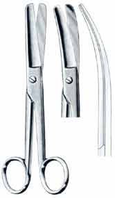 Doyen Scissors, Curved, 7 in