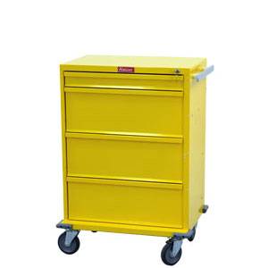 40in High Isolation Cart 4 Drawers