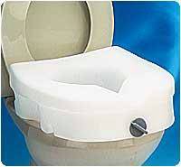 E-Z Lock Raised Toilet Seat