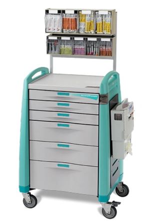 Anesthesia Cart Auto Lock