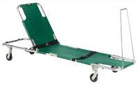 Easy Fold Tilt Back Swivel Wheeled Stretcher