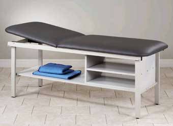 Eco-Friendly Steel Treatment Table with Shelving