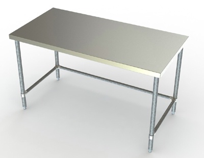 Economy 36in Wide Stainless Steel Work Table