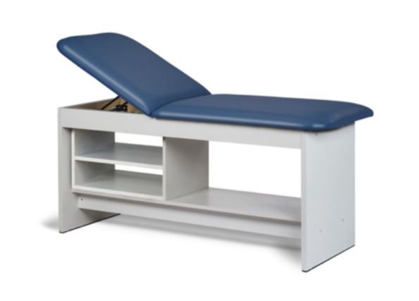 Economy Panel Exam Table with Shelving