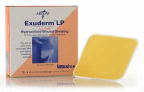 Exuderm Thin Hydrocolloid Dressing