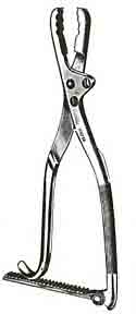 Farabeuf-Lambotte Bone Holding Forceps, 10-1/4