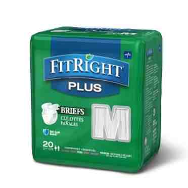 Fit Plus Incontinence Brief, Large