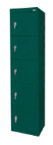 Five Door Steel Storage Locker