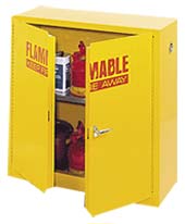 22 Gal. Flammable Safety Cabinet Double Door