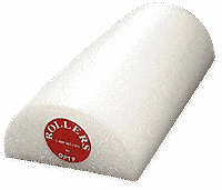 Foam Rollers - Half Round, 12in x 3in