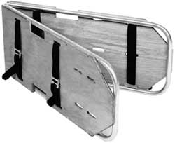 Full Length Folding Aluminum EMS Backboard Pegs
