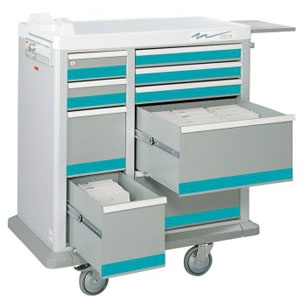 Full Sized Medication Punch Card Cart 400 Cards