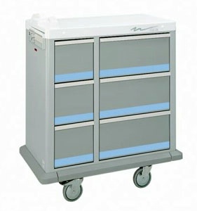 Full Sized Medication Punch Card Cart, 600 Cards