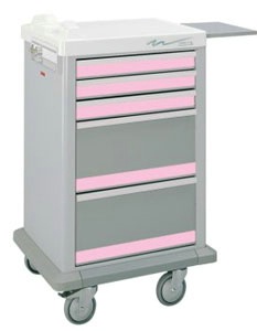 Half Sized Medication Punch Card Cart, 300 Cards