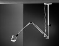 Halux 50 Articulated Arm Exam Light Ceiling Mount