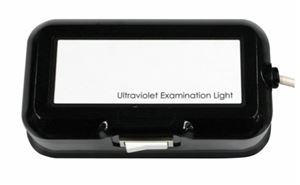 Handheld Ultraviolet Exam Light - Magnifier and 2 Bulbs