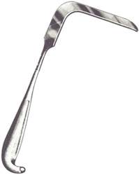 Heaney Simon Vaginal Retractors, 1in x 4-1/2in, 10-1/4in