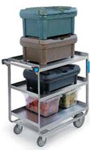 Heavy Duty 3 Shelf Utility Cart