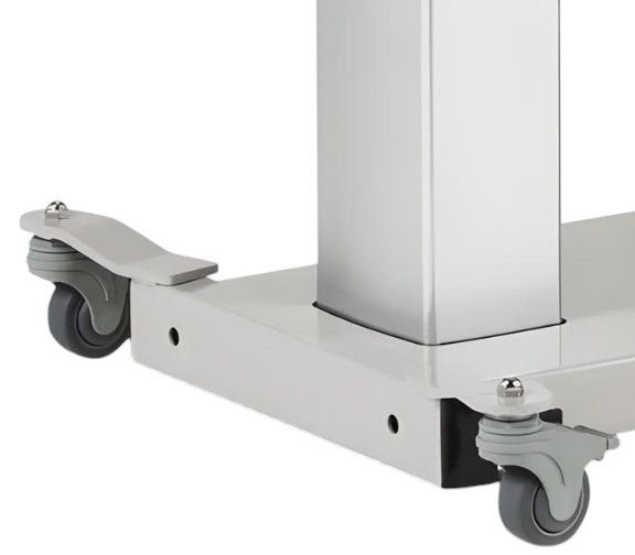 Heavy Duty Locking Casters w/ Rubber Wheels 3in