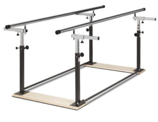 Capacity Fabrication Enterprises 15-4067 Adjustable Floor Mount Parallel Bars 300 lb 24 Length