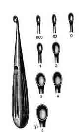 Hibbs-Spratt Curette 6 8in