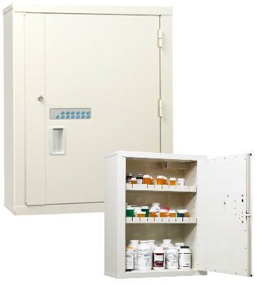 High Security Electronic Medical Cabinet - Large