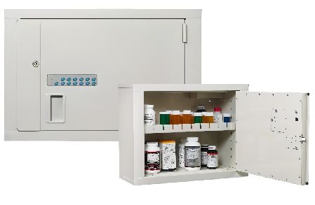 High Security Electronic Medical Cabinet - Medium