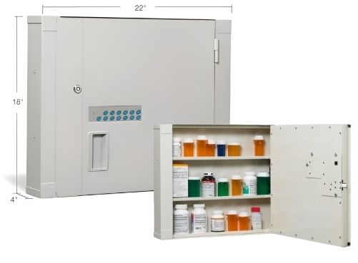 High Security Electronic Medical Cabinet - Small