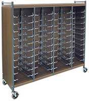 Horizontal Cabinet Chart Rack 40 Binder Capacity