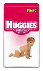 Huggies Ultratrim Disposable Diapers