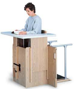 Hydraulic Adjustable Stand In Table